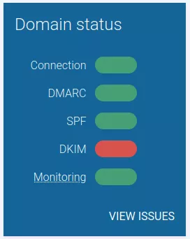 Domain status